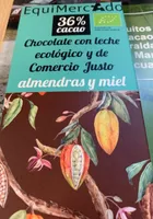 Chicolate con leche ecologico y de comercio justo