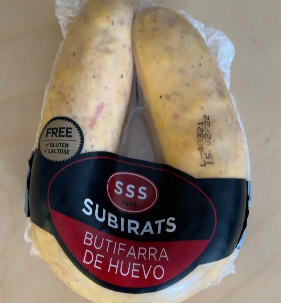 Butifarra de huevo