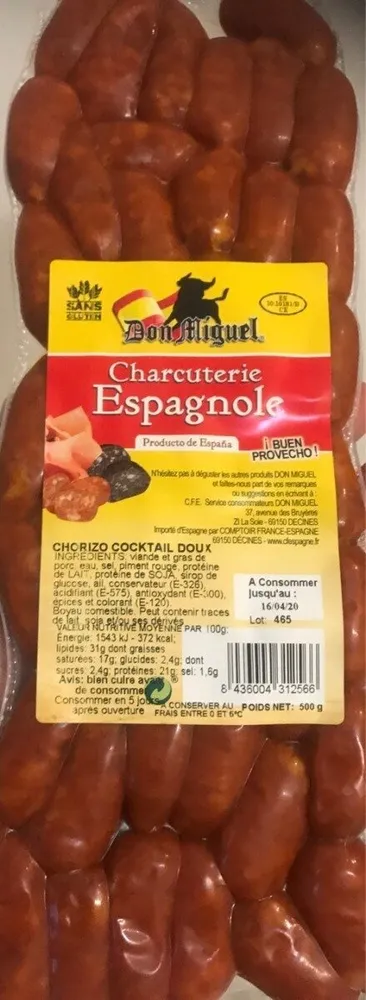 Chorizo cocktail doux