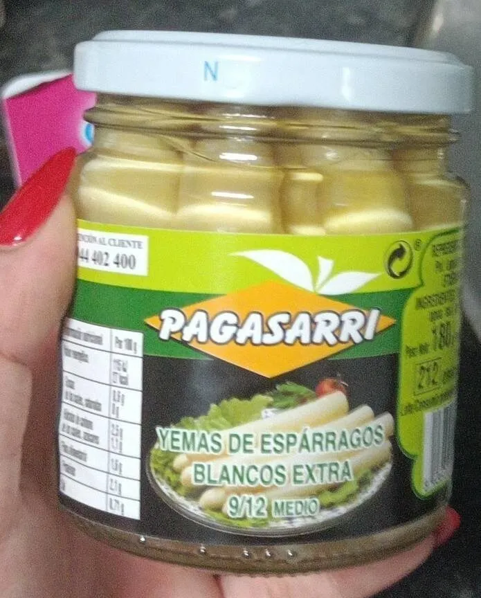 Yemas de espárragos blancos extra