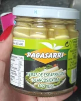 Yemas de espárragos blancos extra