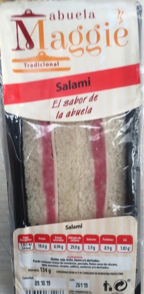 Sandwich salami