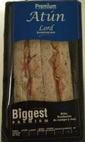 Premium atún lord sándwiches
