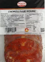 Chorizo pavé poivre