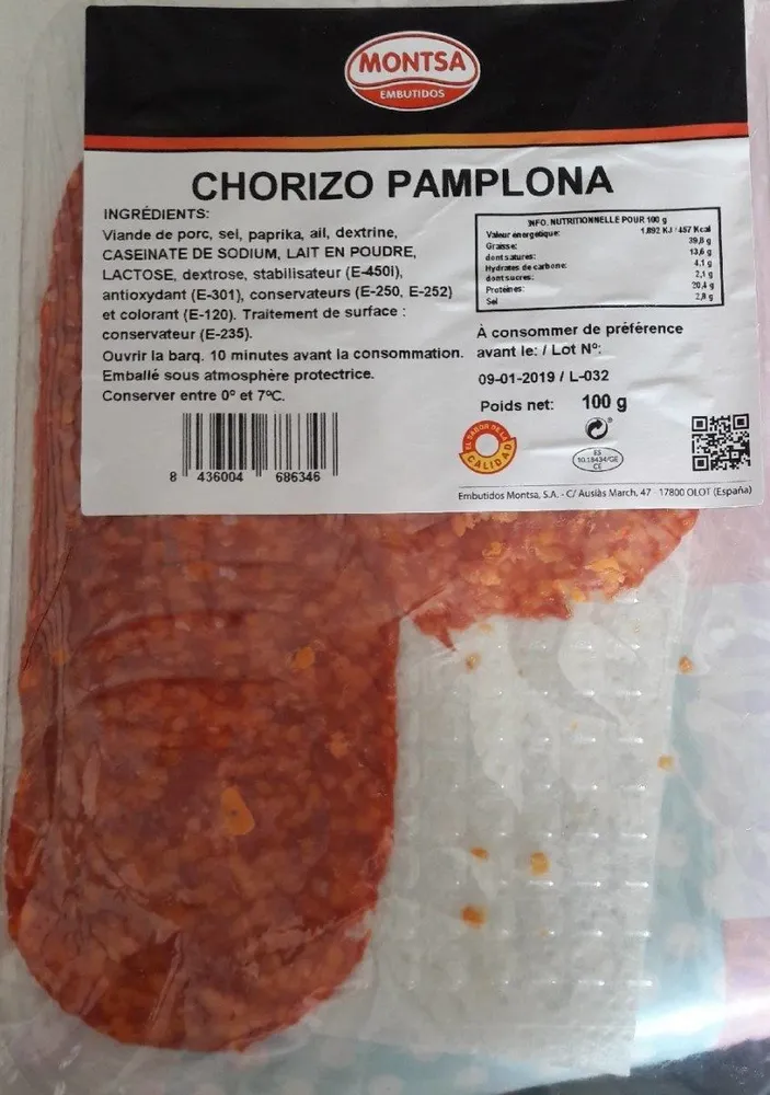 Chorizo Pamplona