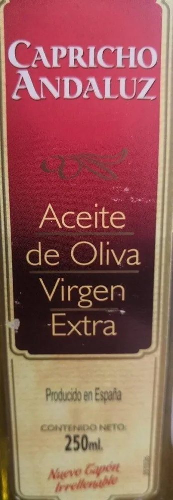 Aceite de oliva virgen extra Capricho andaluz