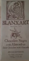 Chocolate negro con almendras