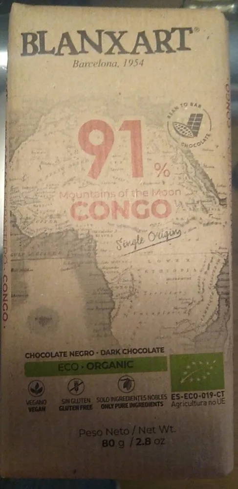 91% Cacao Forastero Congo