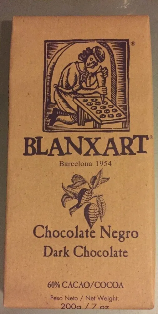 Chocolate negro 60%