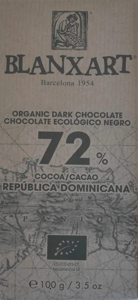 Organic dark chocolate República Dominicana