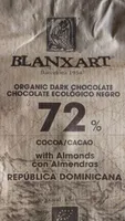 Blanxart 72% with almonds