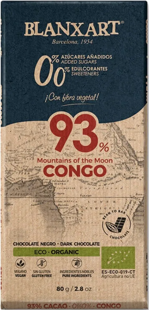 Dark chocolate 93% Congo