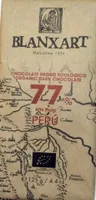 Chocolate negro ecológico Peru 77 %