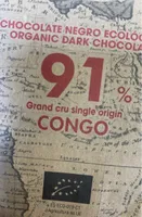 Pack of 3 Deal Blanxart 91% Congo Dark Chocolate 100G