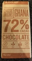 Chocolate negro 72% cacao Ghana