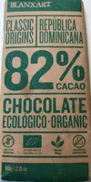 Chocolate ecologico 82% rep dominicana