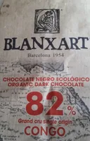 Grand cru 82% origine Congo