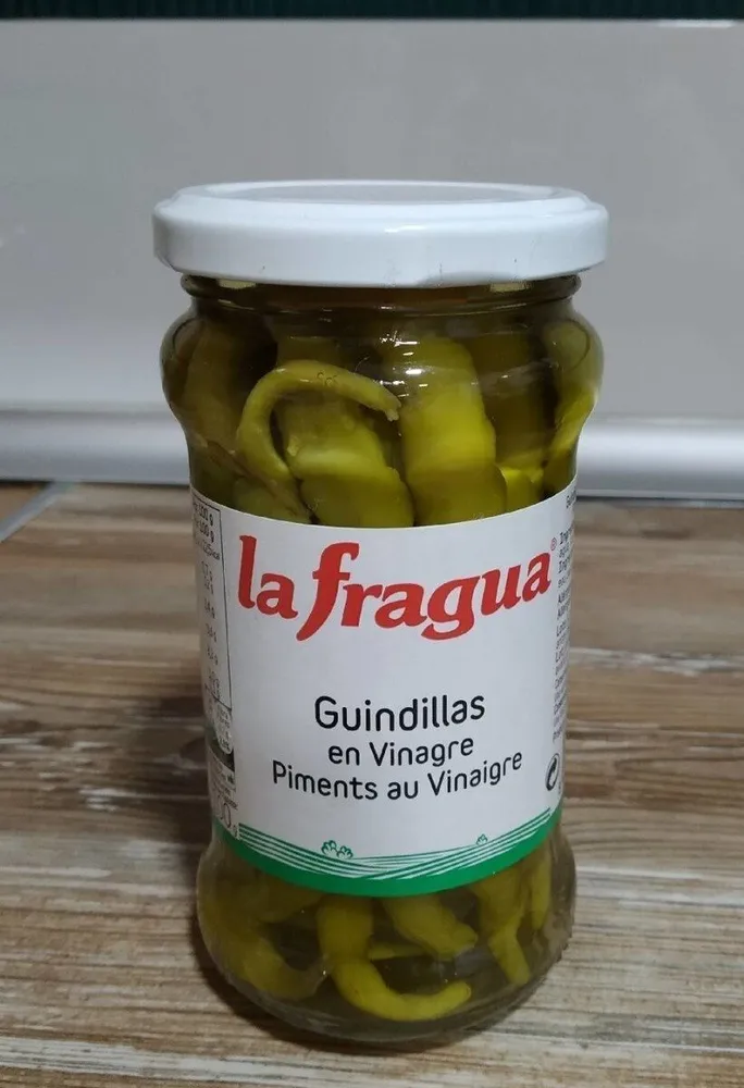 Guindillas en vinagre