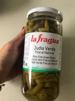 Judía verde fina al natural