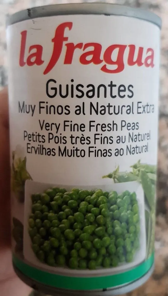 Guisantes muy finos