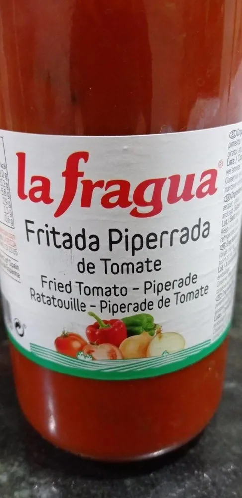 Fritada piperrada de tomate