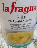 Piña en almíbar ligero