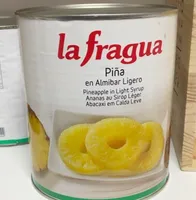 Piña en almibar