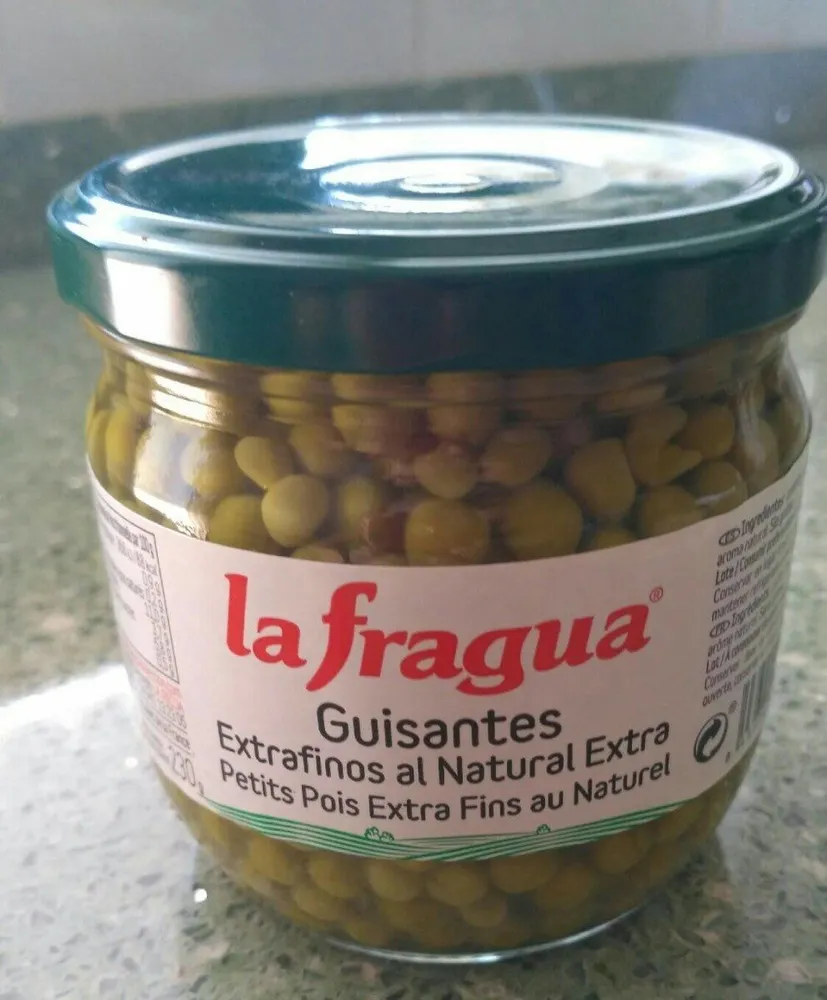 Guisantes extrafinos al natural