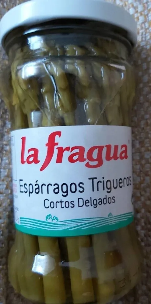 Espárragos trigueros cortos delgados