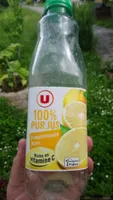 100% pur jus pamplemousse blanc