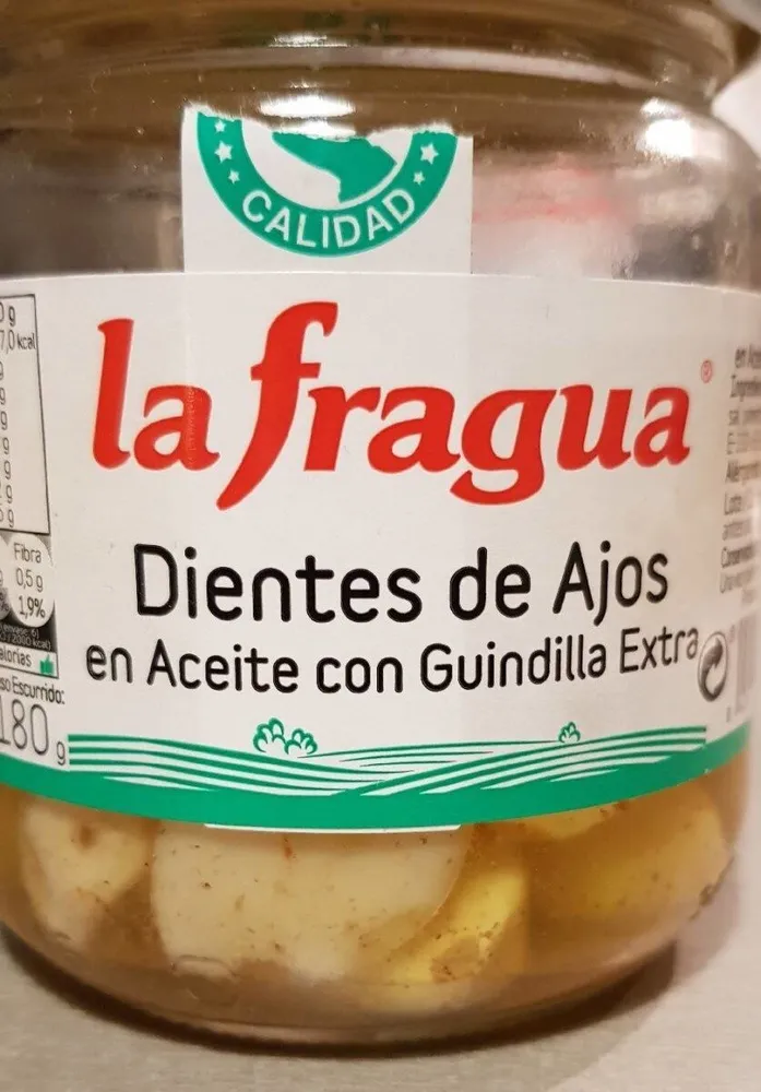 Dientes de Ajos (en Aceite con Guindilla Extra)