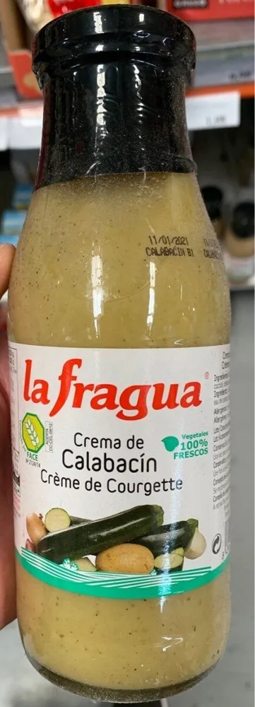 Crema de calabacín