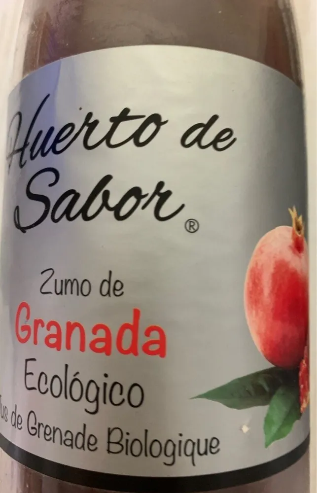 Zumo de Granada Ecologico