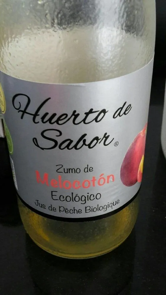 Zumo de Melocotón