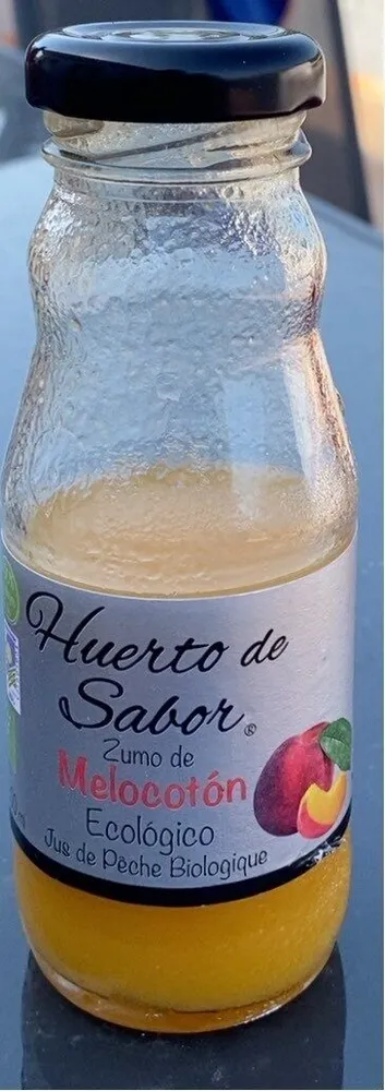 Zumo de melocoton