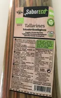 Tallarines Tricolor Ecológicos