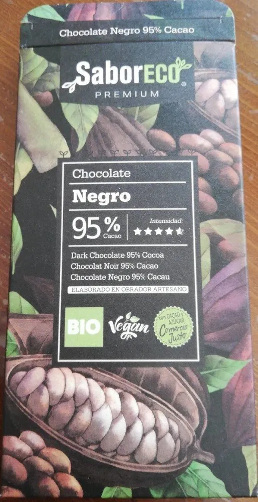 Chocolate negro 95%