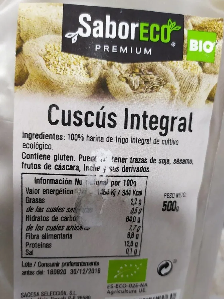Cuscus integral