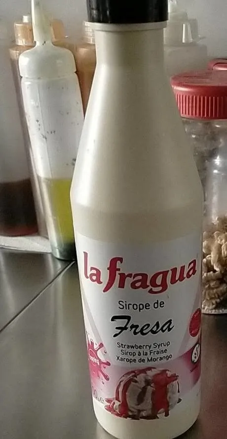 Sirope de fresa