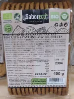 Galletas de avena con frutas