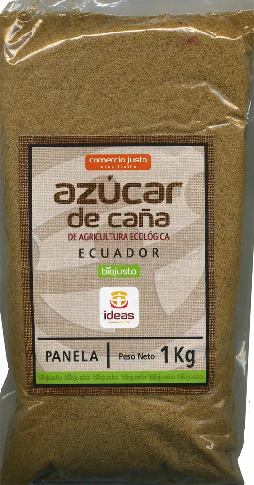 Azúcar de caña panela ecológica