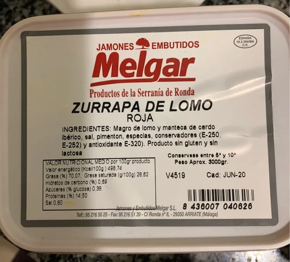 Zurrapa de Lomo