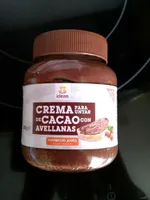 Crema de cacao con avellanas