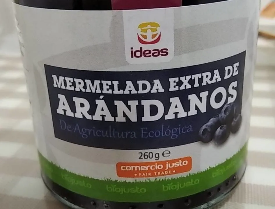 Mermelada extra de arándanos