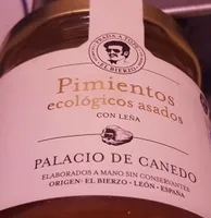 Pimientos ecológicos asados con leña