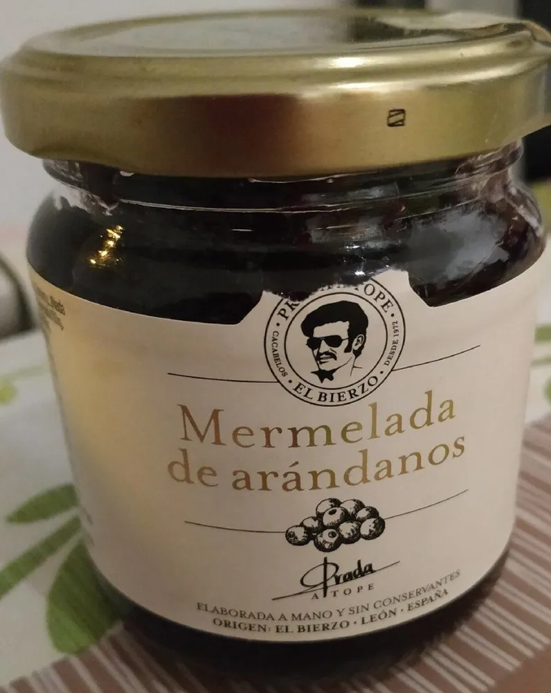 Mermelada de arándanos