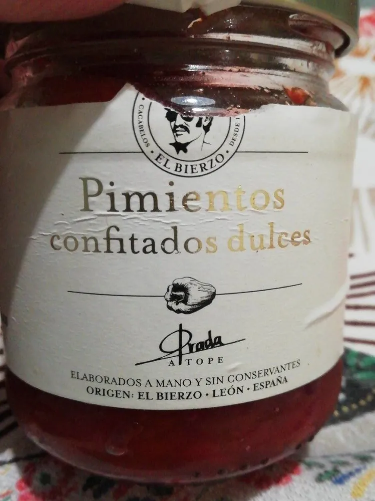 Pimientos confitados dulces