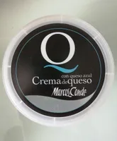 Crema de queso con queso azul