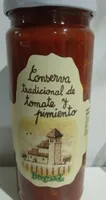 Conserva tradicional de tomate y pimiento