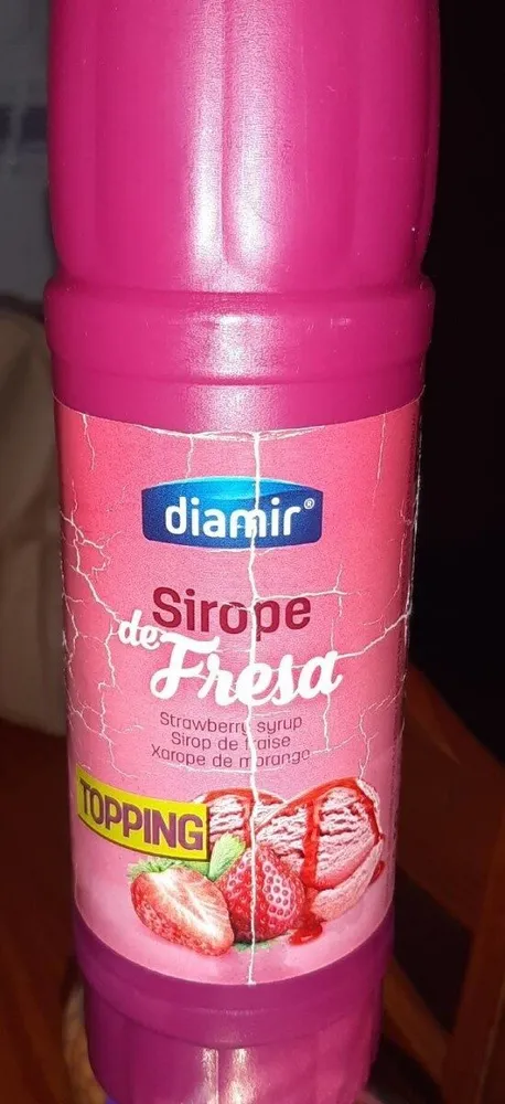 Sirope de fresa